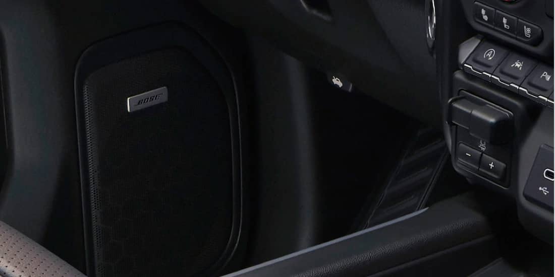 Sierra 1500 available Bose Sound System