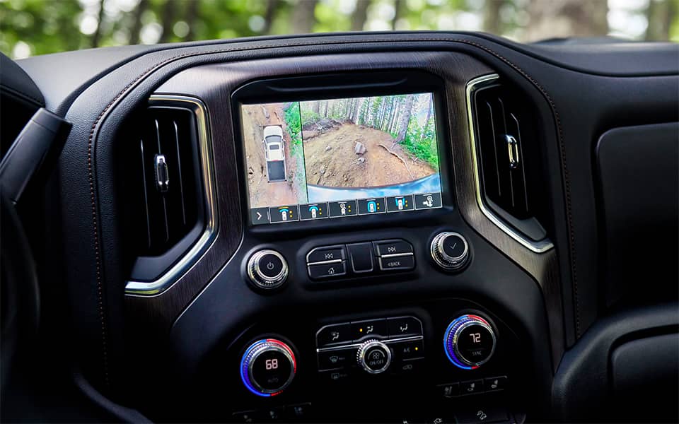 Sierra 1500 rear camera display