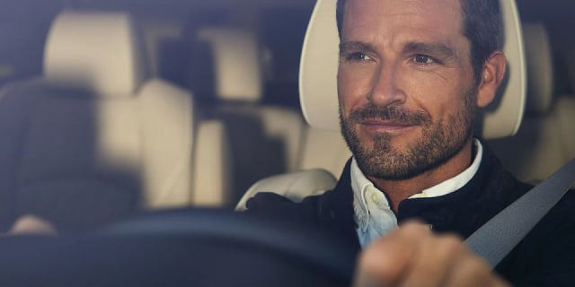 man driving a 2022 Buick Enclave