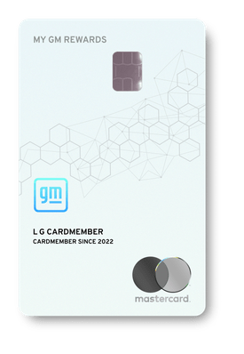 GM MyRewards Card